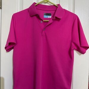 PGA Tour Bright Pink Polo Shirt